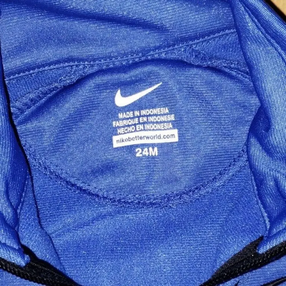 Nike Boy’s 24M Blue Black Track Jacket